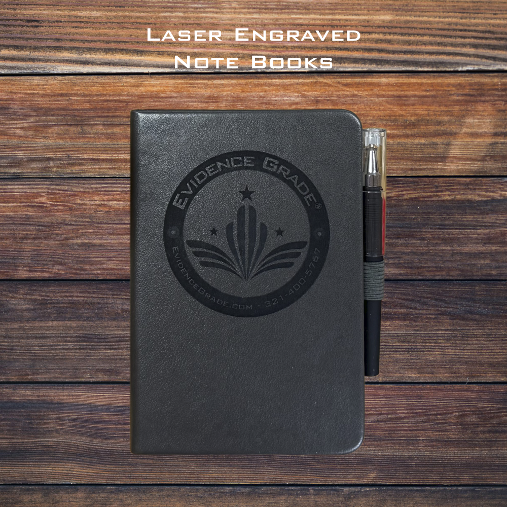 Laser Engraved Note Books Laser Engraved Note Books
