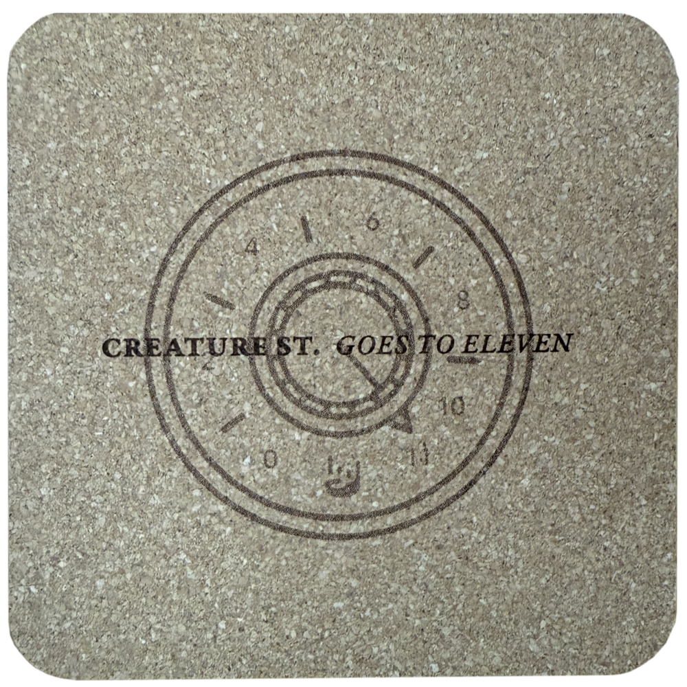 Laser Engraved Square Cork Coasters Laser Engraved Square Cork Coasters