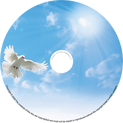 Custom Printed CD with Doves