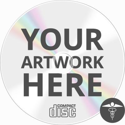 Medical Grade Bulk CDs with option for your artwork on CD